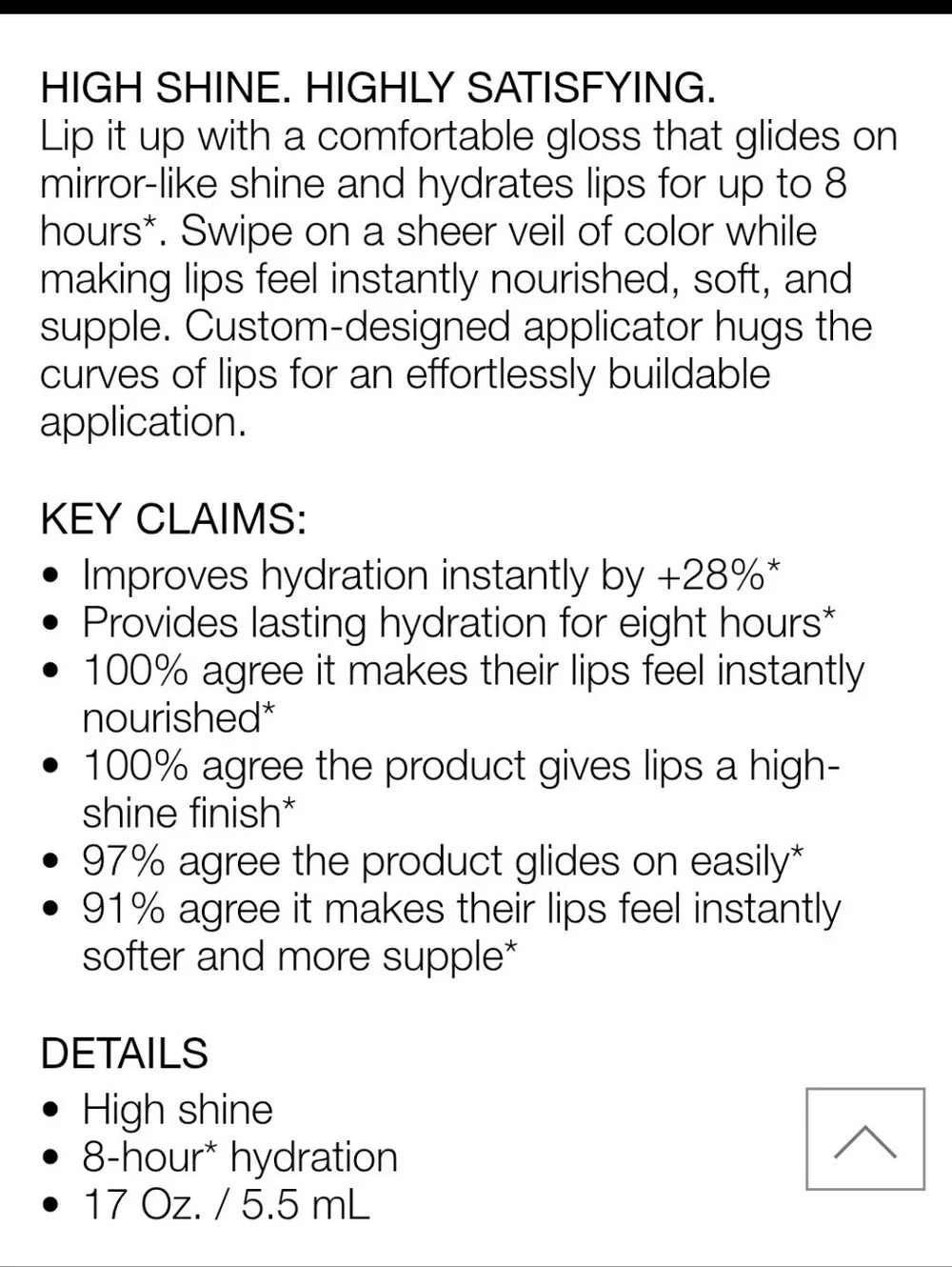NARS color lister